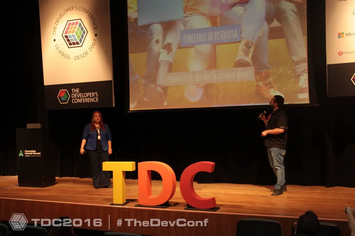 The Developers Conference: Growth Hacking para SEM · Daniel e Marlene · 2016